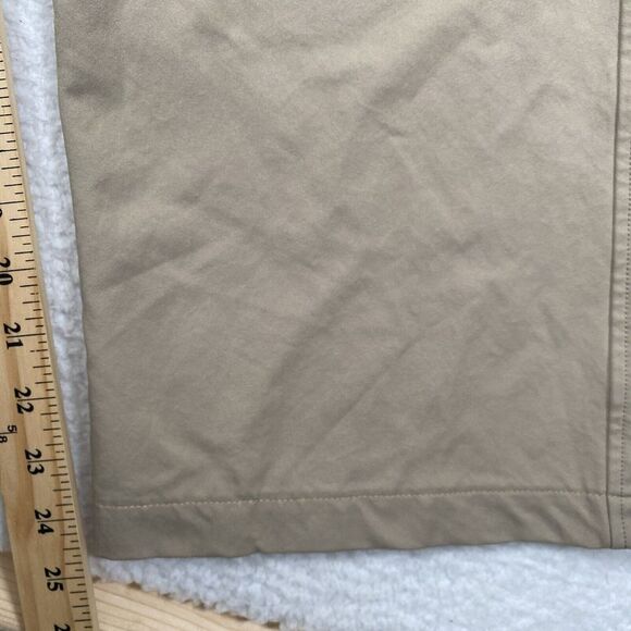 Under Armour Pants Mens 33x24 34R Khaki Tan Performance Golf Chino Pocket Logo‎ - Picture 11 of 13
